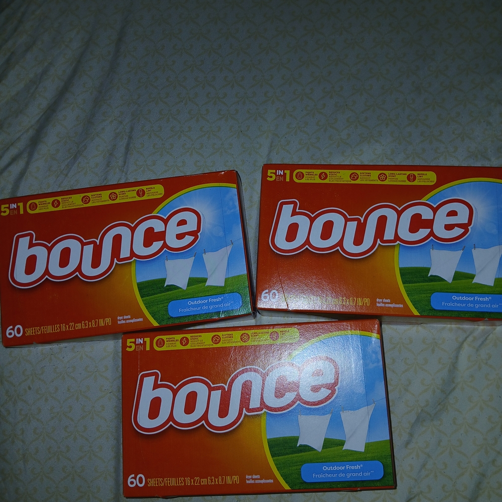 Bounce Dryer Sheets Outdoor Fresh